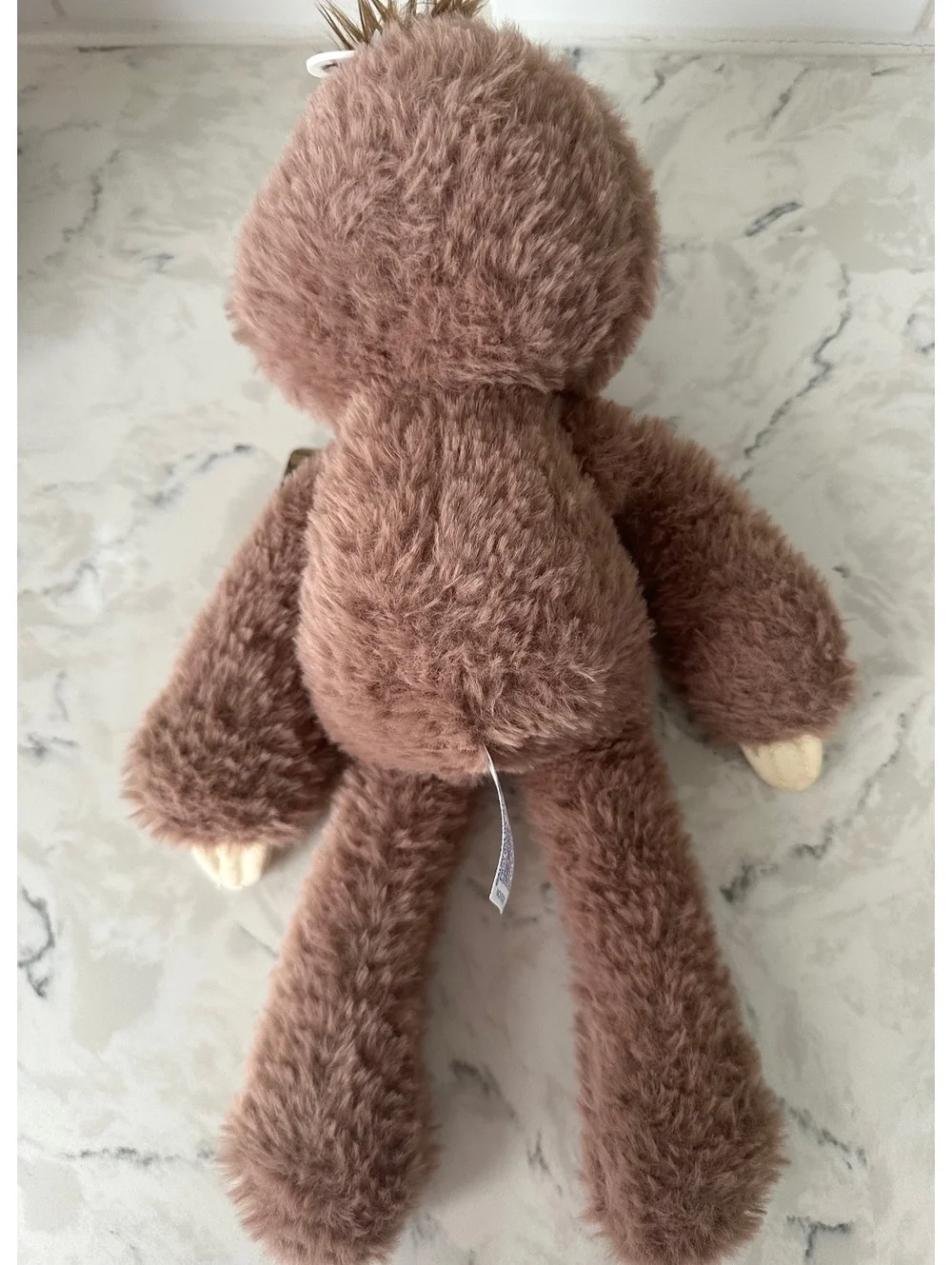 Aurora Sloth Plush Stuffed Animal Brown Soft Toy Eco Friendly 12” New w/ Tags